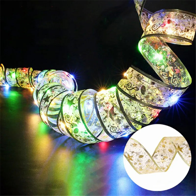 LED Ribbon golden Fairy Lights