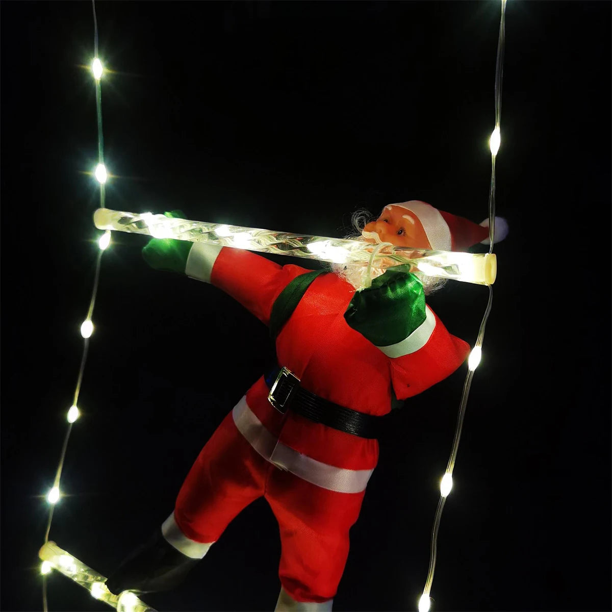 Santa Climbing Ladder LED light