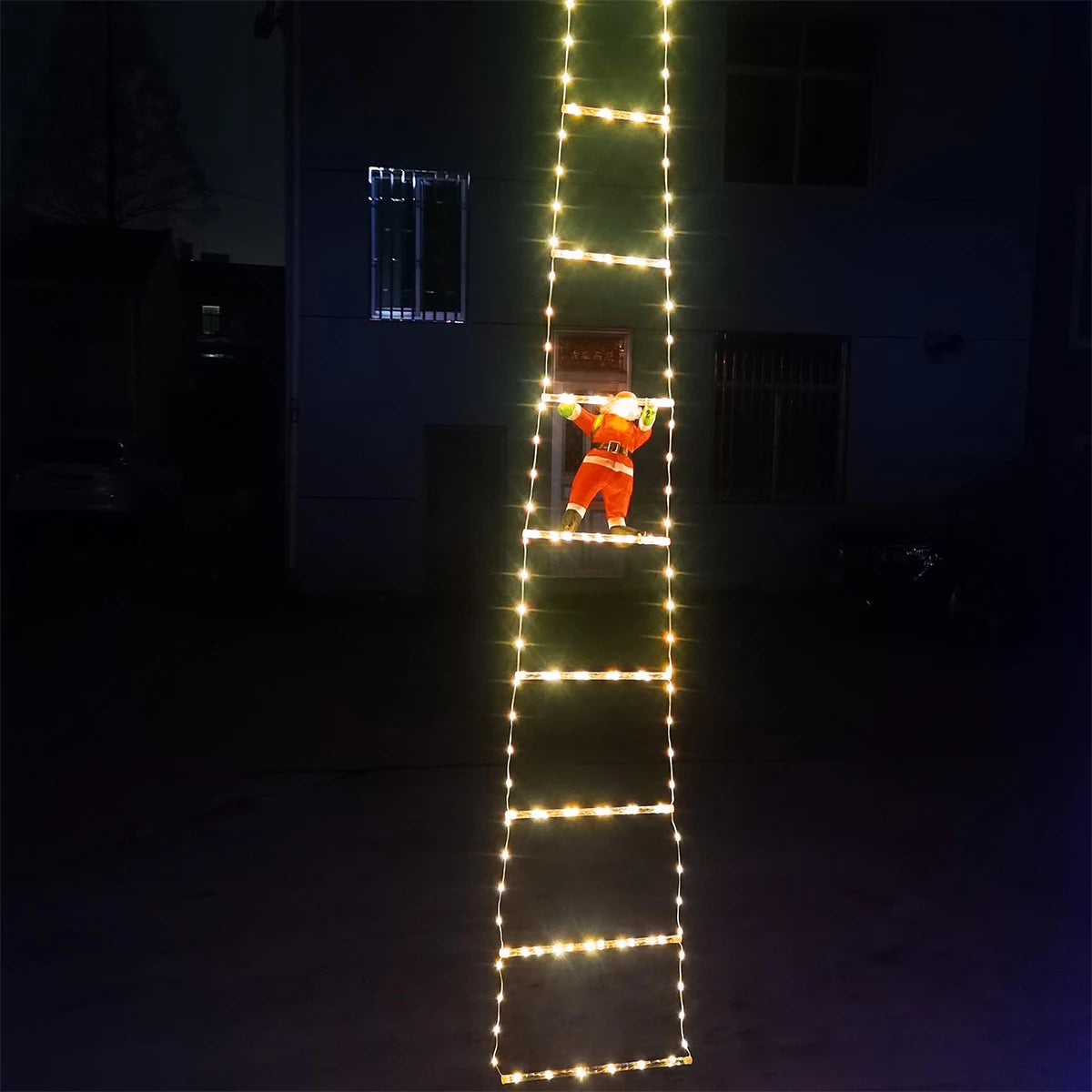 Santa Climbing Ladder LED light