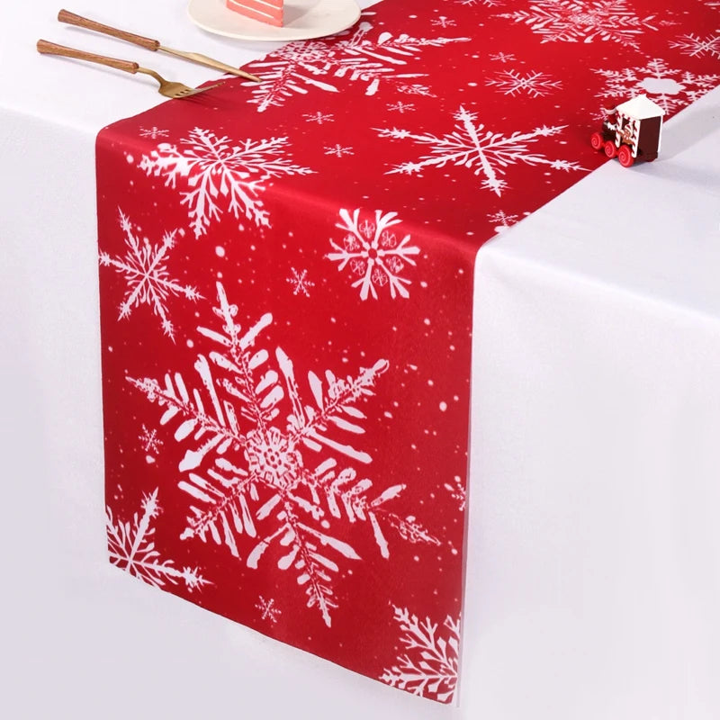 Santa Claus Christmas Table Runner