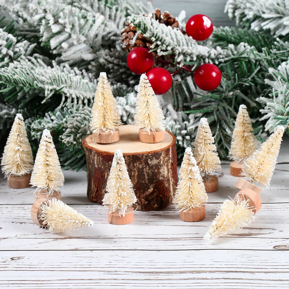 Mini Wooden Christmas Tree