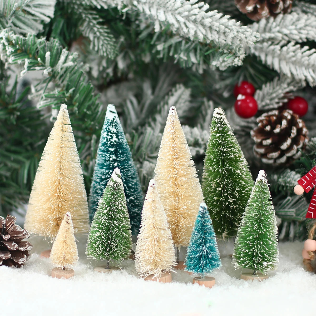 Mini Wooden Christmas Tree