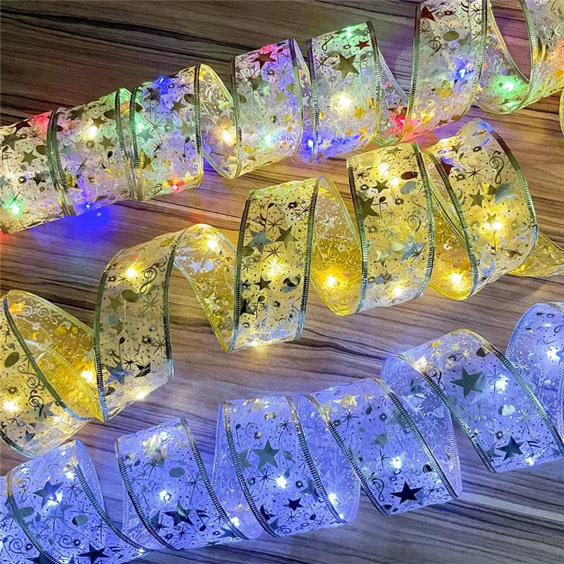 LED Ribbon golden Fairy Lights