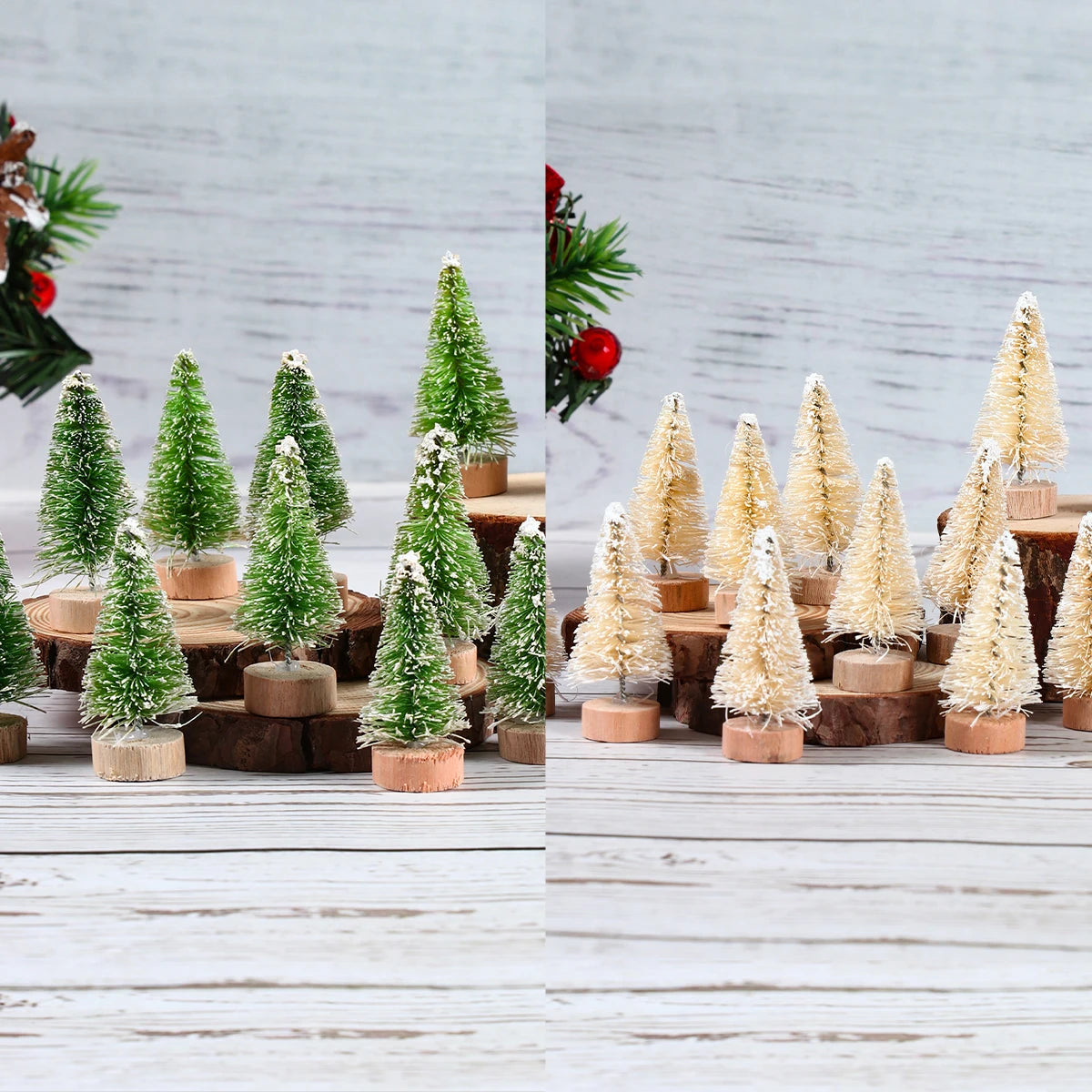 Mini Wooden Christmas Tree