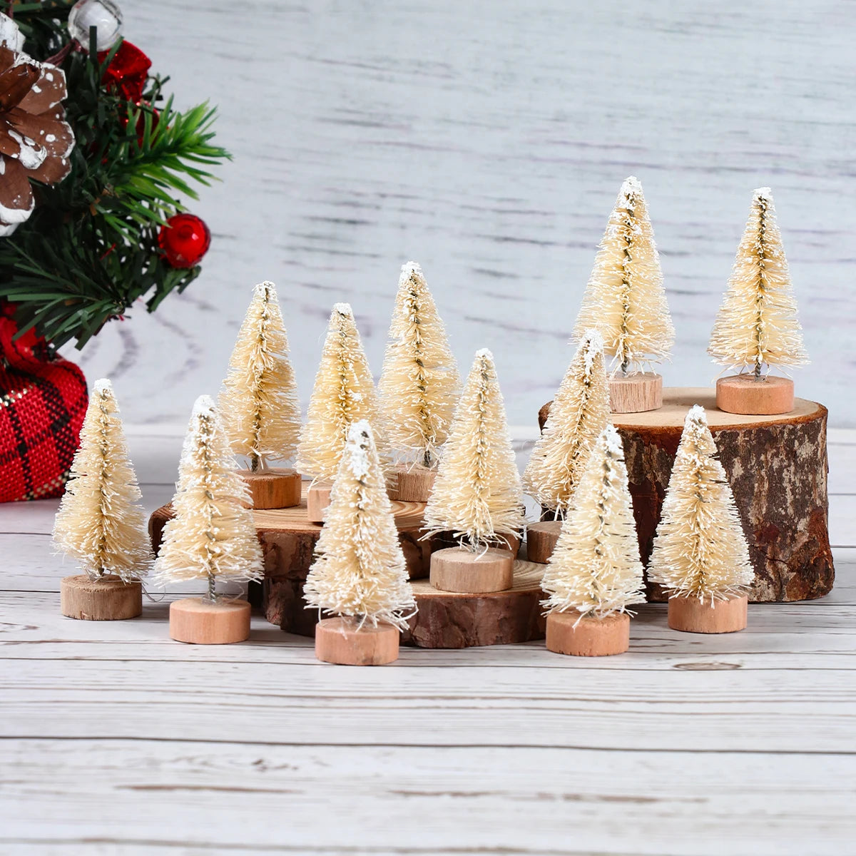 Mini Wooden Christmas Tree