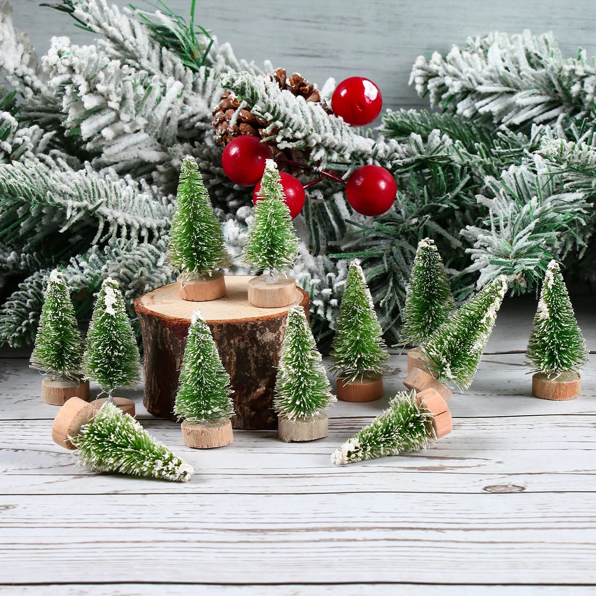 Mini Wooden Christmas Tree