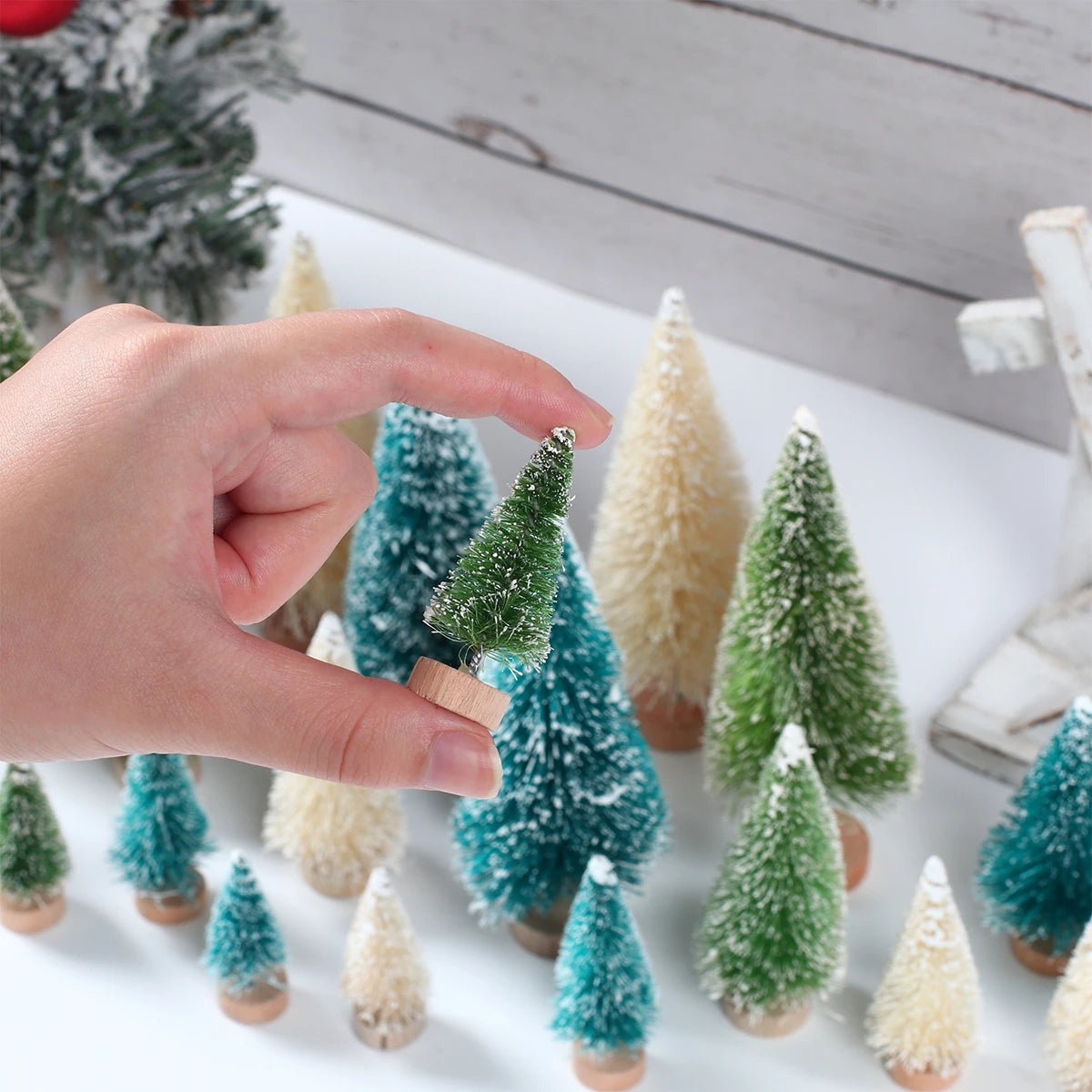 Mini Wooden Christmas Tree